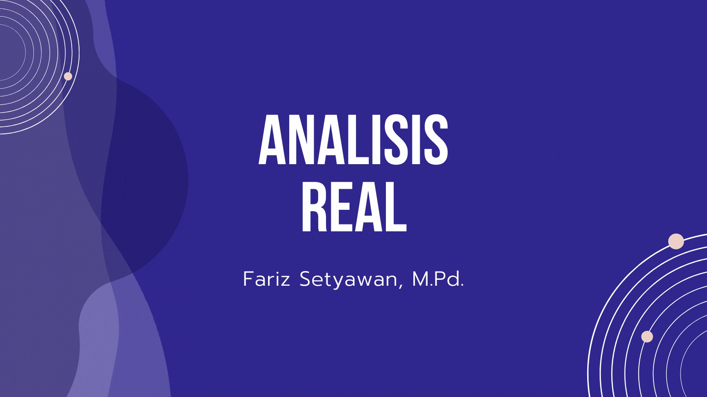 Analisis Real