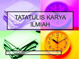 TATA TULIS KARYA ILMIAH
